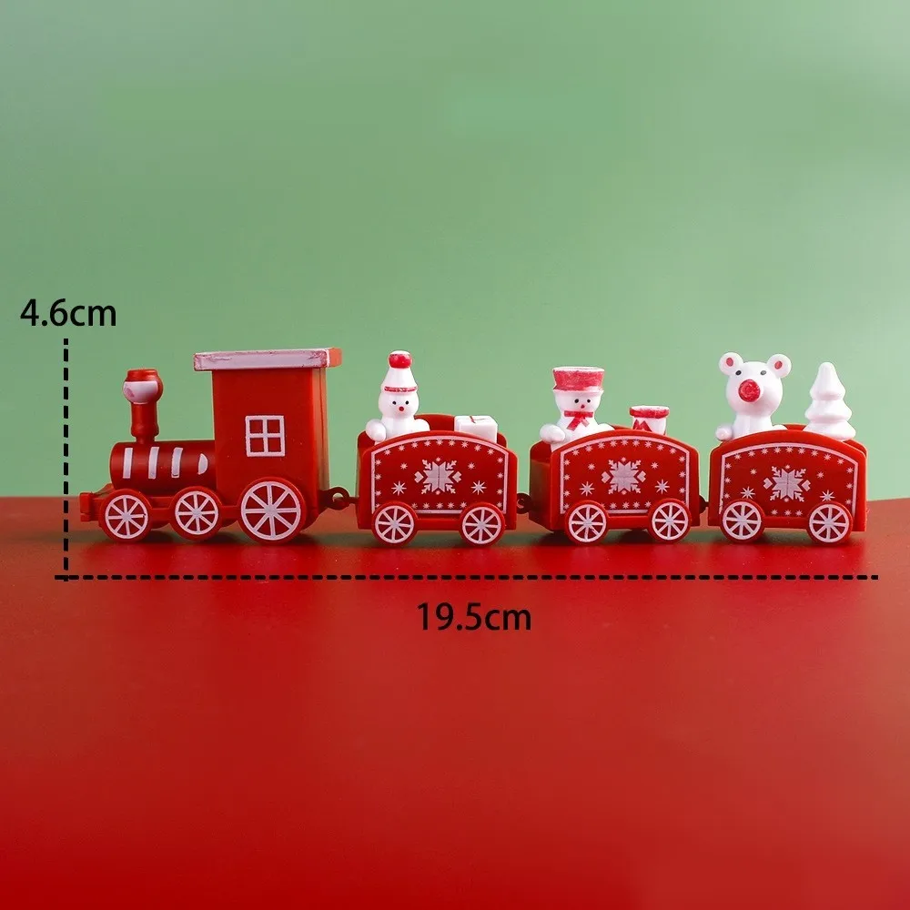 Plastic Train Christmas Ornament Merry Christmas Decoration For Home Xmas Gifts Noel Natal Navidad Happy New Year 2026