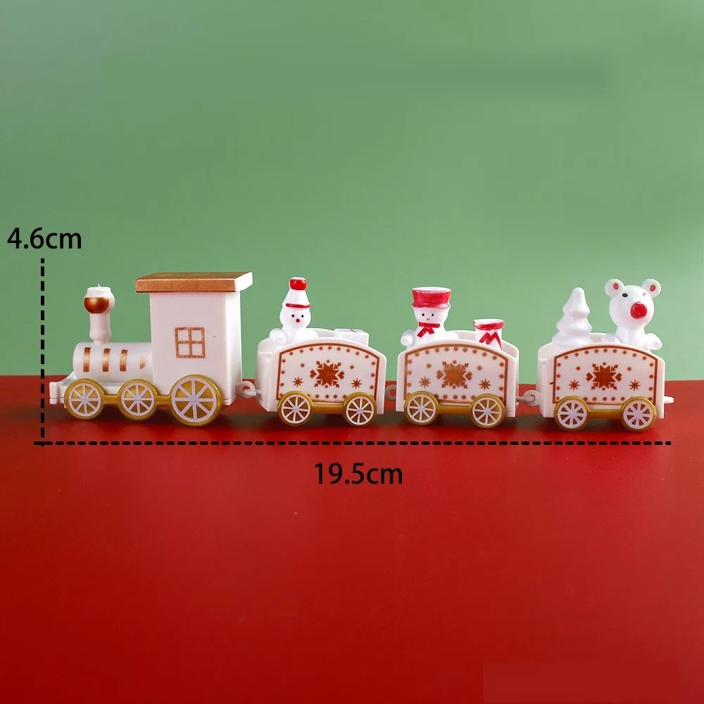 Plastic Train Christmas Ornament Merry Christmas Decoration For Home Xmas Gifts Noel Natal Navidad Happy New Year 2026