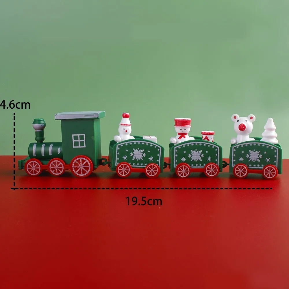 Plastic Train Christmas Ornament Merry Christmas Decoration For Home Xmas Gifts Noel Natal Navidad Happy New Year 2026