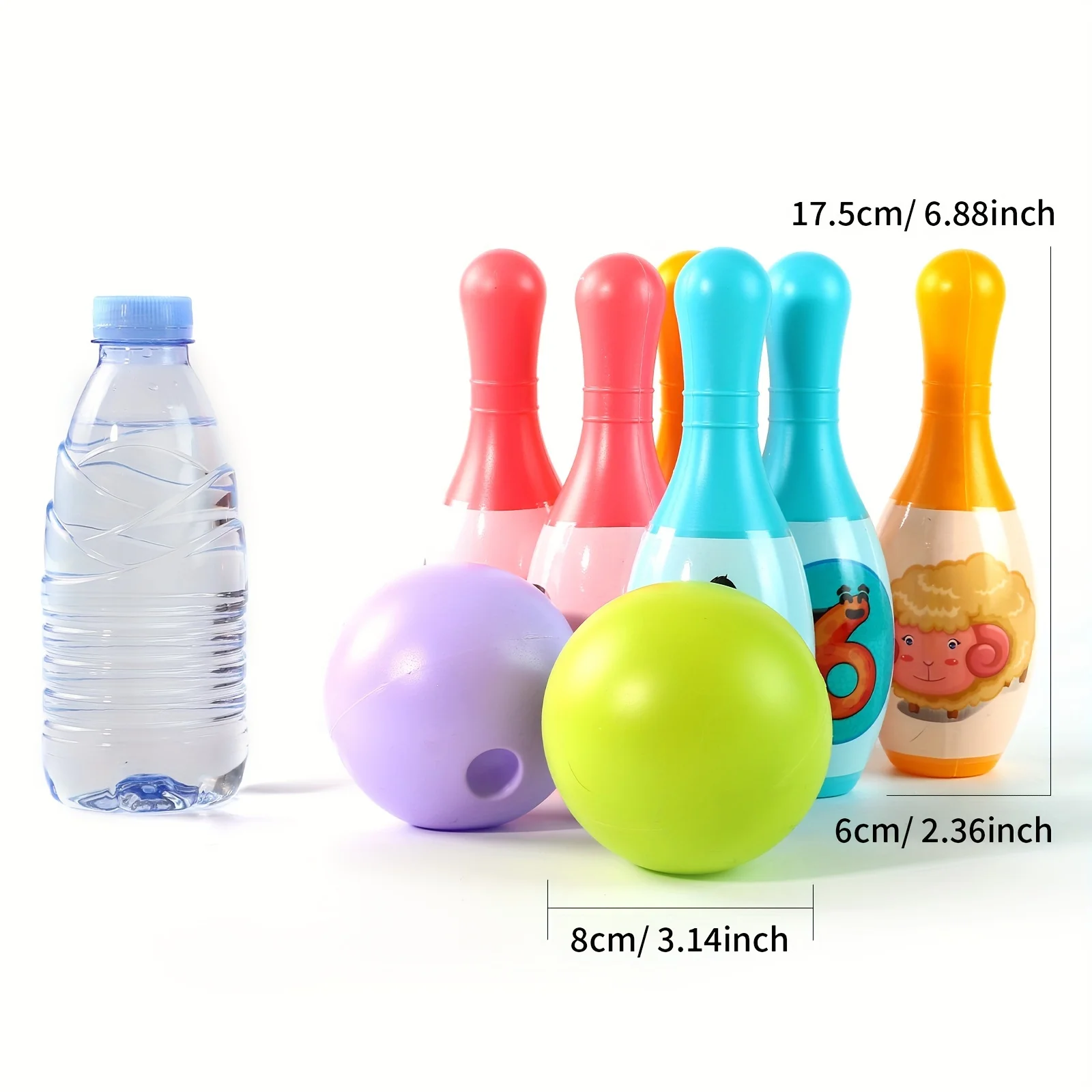 Children's Bowling Toys, Indoor and Outdoor Sports Toys, Children's Christmas Gifts, New Year Gifts
