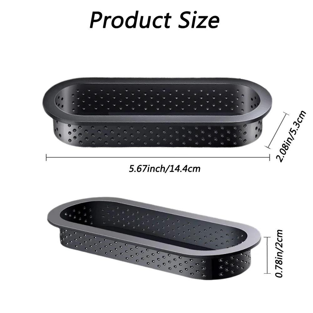 DIY 6/8pcs Tart Ring Round Rectangle Perforated Cake Mold Heat-Resistant Mousse Circle Ring French Dessert for Christmas Party