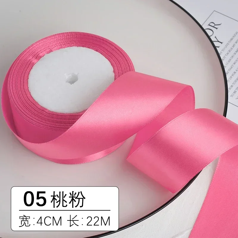 1-1.5-2-2.5-4-5cm Satin Ribbon DIY Crafts Handmade Roses Material Christmas Halloween Wedding Birthday Party Gift Wrapping Tape