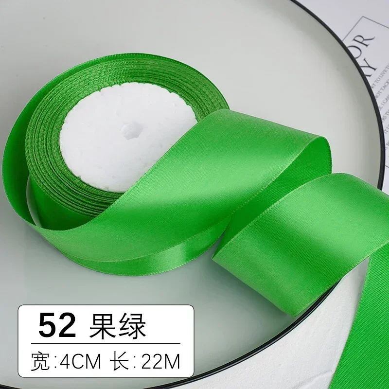 1-1.5-2-2.5-4-5cm Satin Ribbon DIY Crafts Handmade Roses Material Christmas Halloween Wedding Birthday Party Gift Wrapping Tape