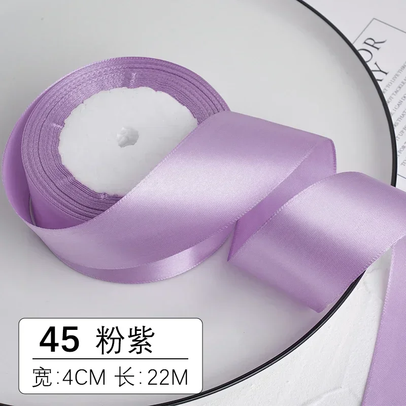 1-1.5-2-2.5-4-5cm Satin Ribbon DIY Crafts Handmade Roses Material Christmas Halloween Wedding Birthday Party Gift Wrapping Tape