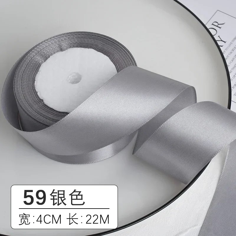 1-1.5-2-2.5-4-5cm Satin Ribbon DIY Crafts Handmade Roses Material Christmas Halloween Wedding Birthday Party Gift Wrapping Tape