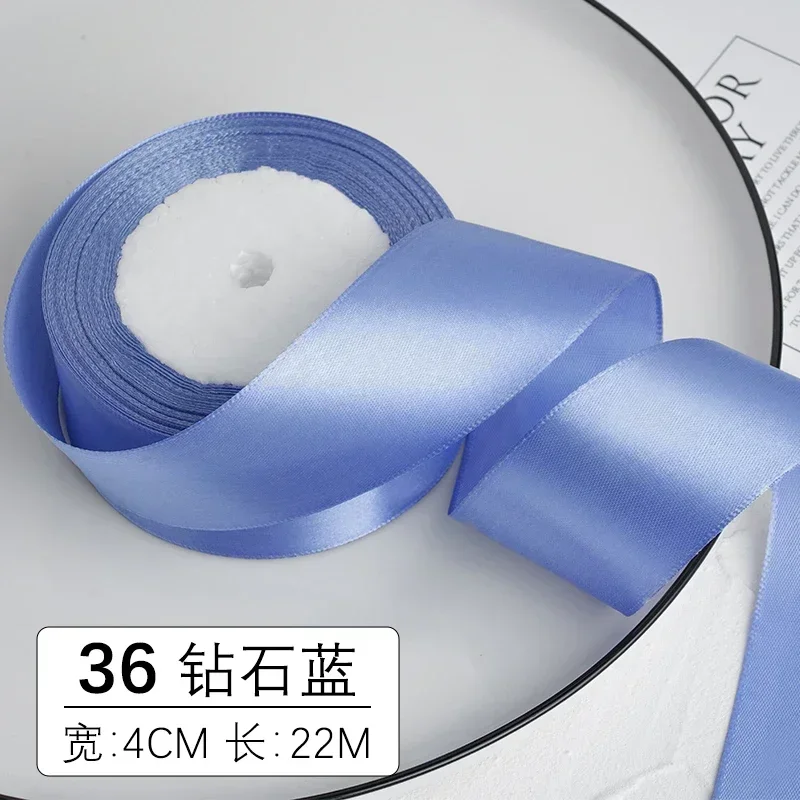 1-1.5-2-2.5-4-5cm Satin Ribbon DIY Crafts Handmade Roses Material Christmas Halloween Wedding Birthday Party Gift Wrapping Tape