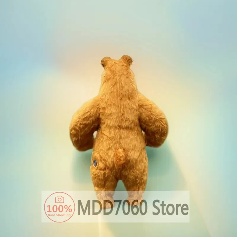 Brown Bear Inflatable Clothing Inflatable Halloween Christmas Party Role-Playing Clothing White Bear Inflatable Mascot Clothing