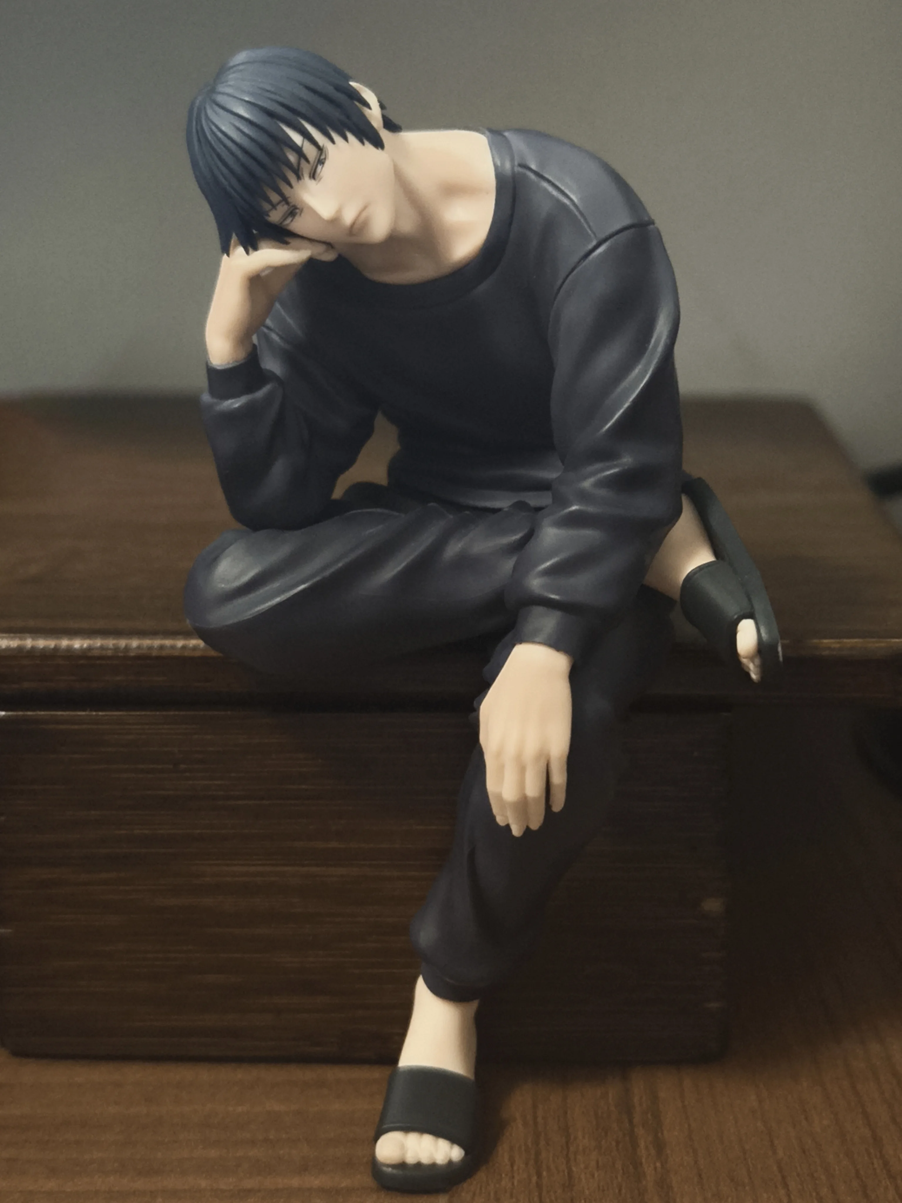 Anime JJK Figure Geto Suguru Gojo SATORU Fushiguro Toji Action Figure Sitting Pose Model Fushiguro Toji Figure Christmas Gift