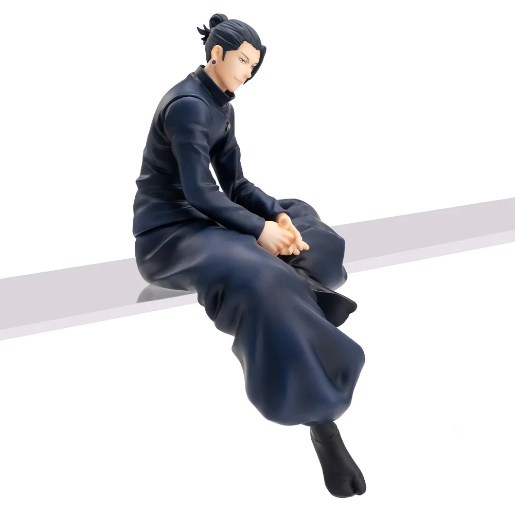 Anime JJK Figure Geto Suguru Gojo SATORU Fushiguro Toji Action Figure Sitting Pose Model Fushiguro Toji Figure Christmas Gift