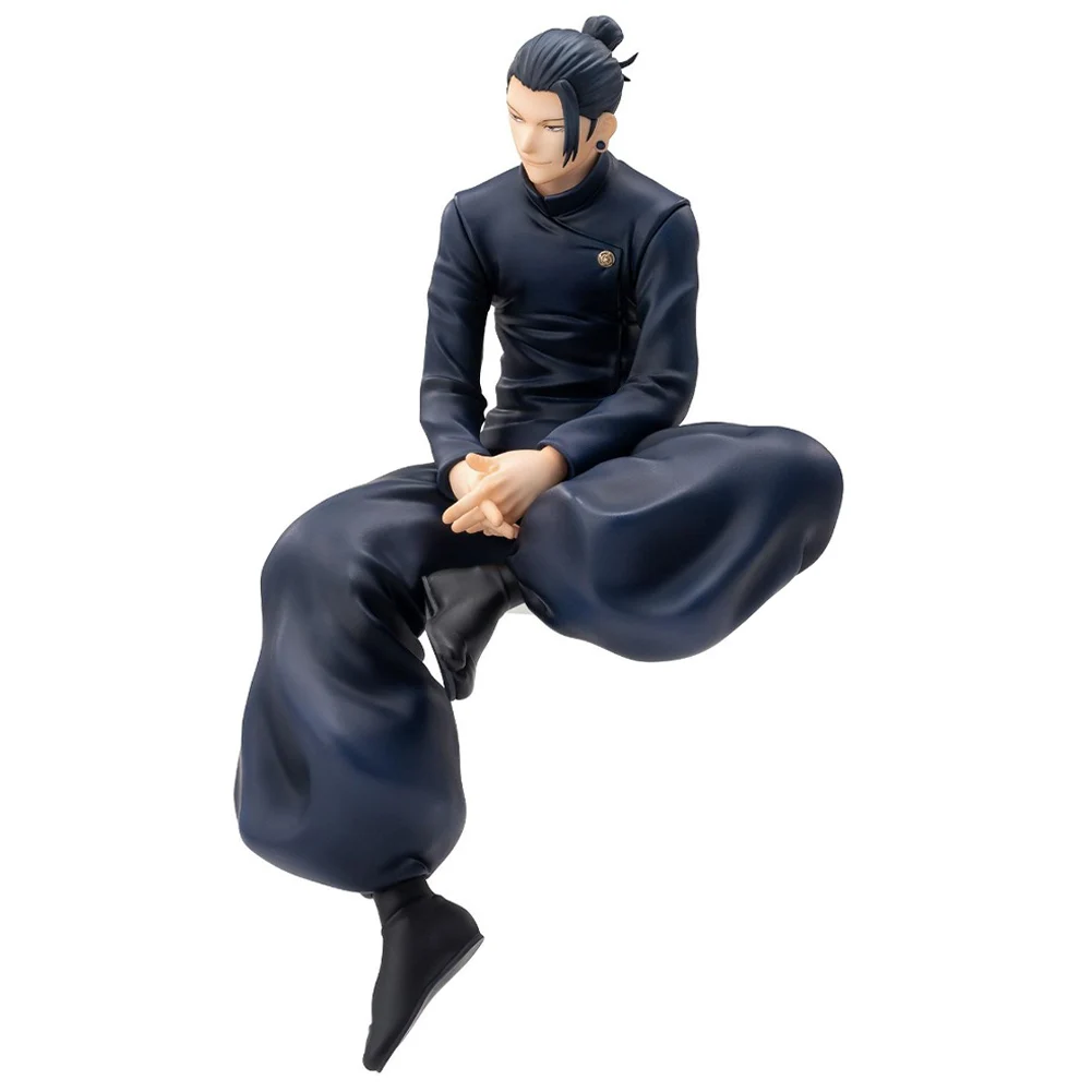 Anime JJK Figure Geto Suguru Gojo SATORU Fushiguro Toji Action Figure Sitting Pose Model Fushiguro Toji Figure Christmas Gift