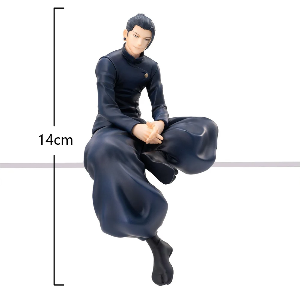 Anime JJK Figure Geto Suguru Gojo SATORU Fushiguro Toji Action Figure Sitting Pose Model Fushiguro Toji Figure Christmas Gift