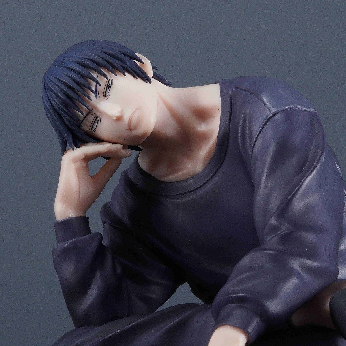 Anime JJK Figure Geto Suguru Gojo SATORU Fushiguro Toji Action Figure Sitting Pose Model Fushiguro Toji Figure Christmas Gift