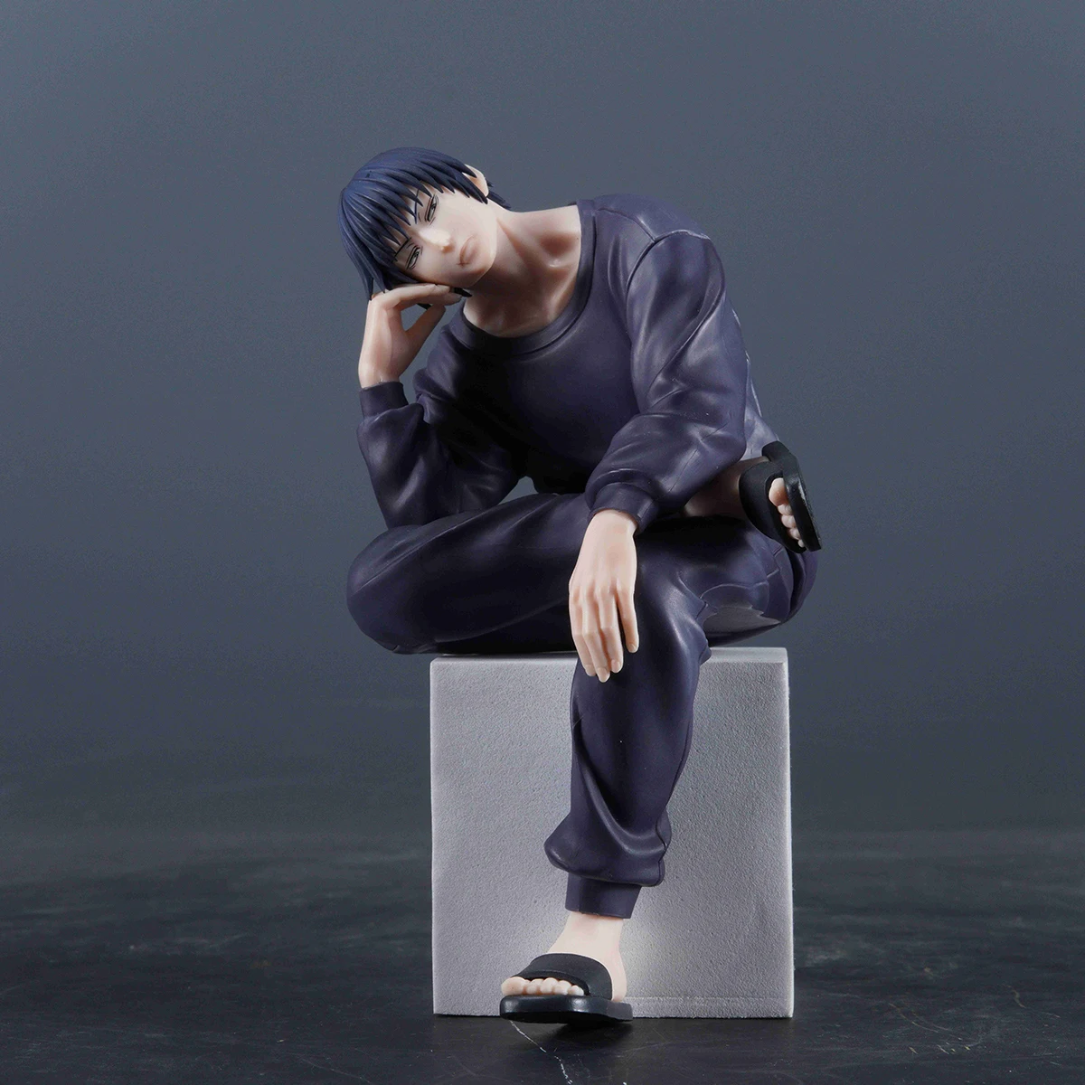 Anime JJK Figure Geto Suguru Gojo SATORU Fushiguro Toji Action Figure Sitting Pose Model Fushiguro Toji Figure Christmas Gift