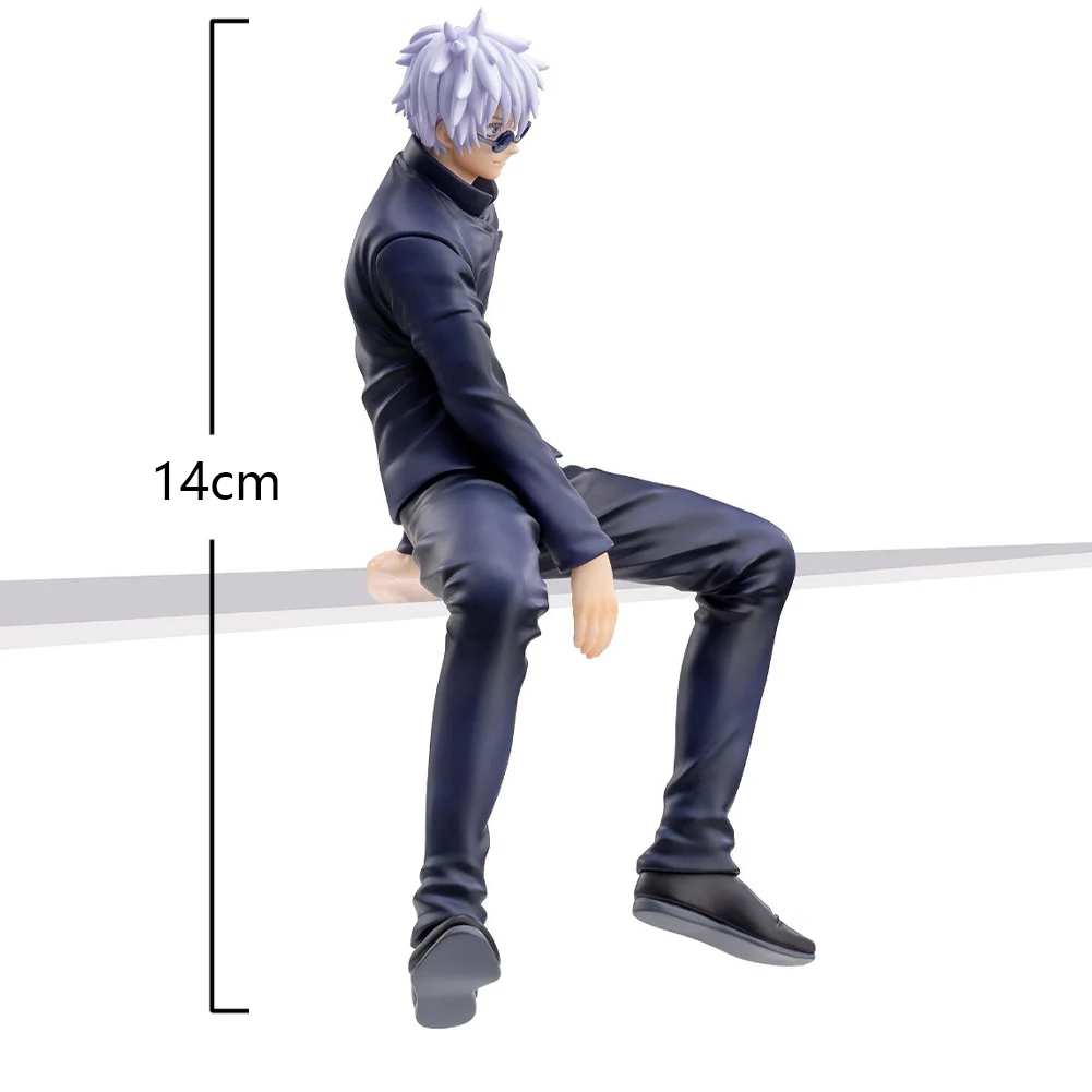 Anime JJK Figure Geto Suguru Gojo SATORU Fushiguro Toji Action Figure Sitting Pose Model Fushiguro Toji Figure Christmas Gift