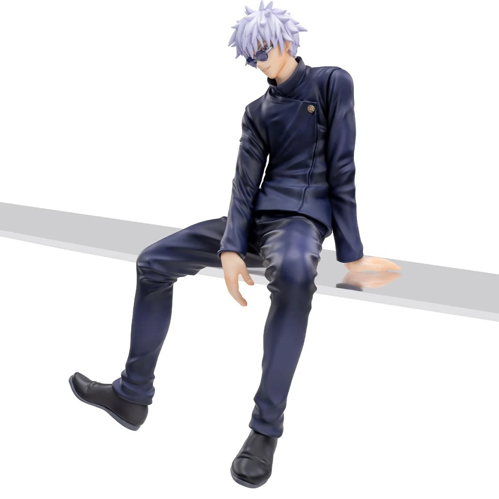 Anime JJK Figure Geto Suguru Gojo SATORU Fushiguro Toji Action Figure Sitting Pose Model Fushiguro Toji Figure Christmas Gift