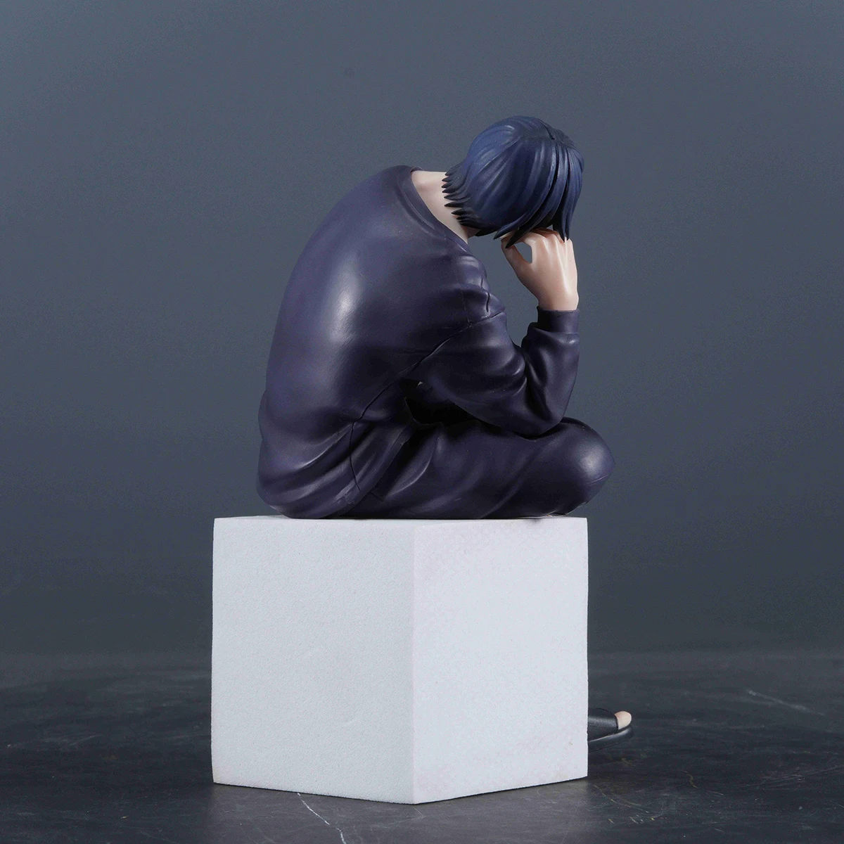 Anime JJK Figure Geto Suguru Gojo SATORU Fushiguro Toji Action Figure Sitting Pose Model Fushiguro Toji Figure Christmas Gift