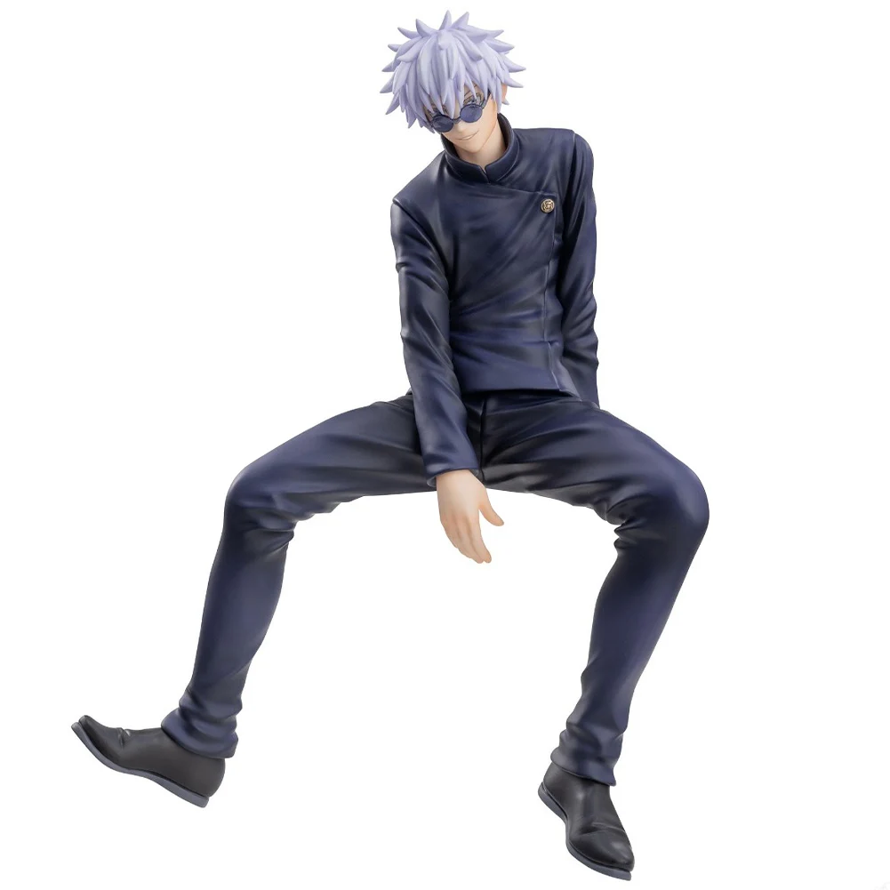 Anime JJK Figure Geto Suguru Gojo SATORU Fushiguro Toji Action Figure Sitting Pose Model Fushiguro Toji Figure Christmas Gift