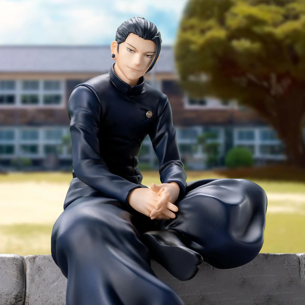 Anime JJK Figure Geto Suguru Gojo SATORU Fushiguro Toji Action Figure Sitting Pose Model Fushiguro Toji Figure Christmas Gift