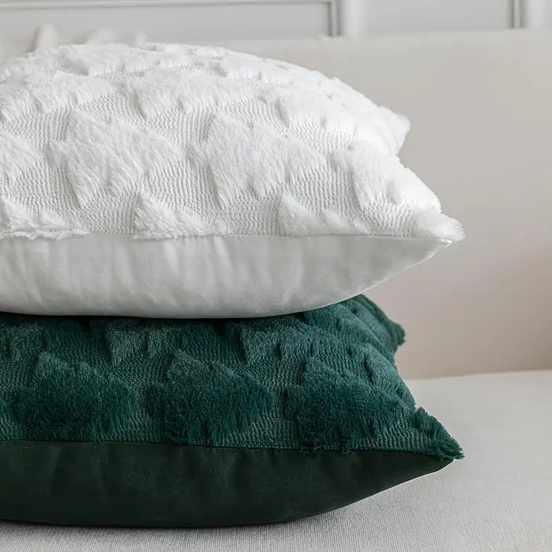 1PC Christmas Decorative Pillow Covers Cushion Cover Couch Cushion Case for Couch Sofa Holiday Festivals Winter Home Decoration