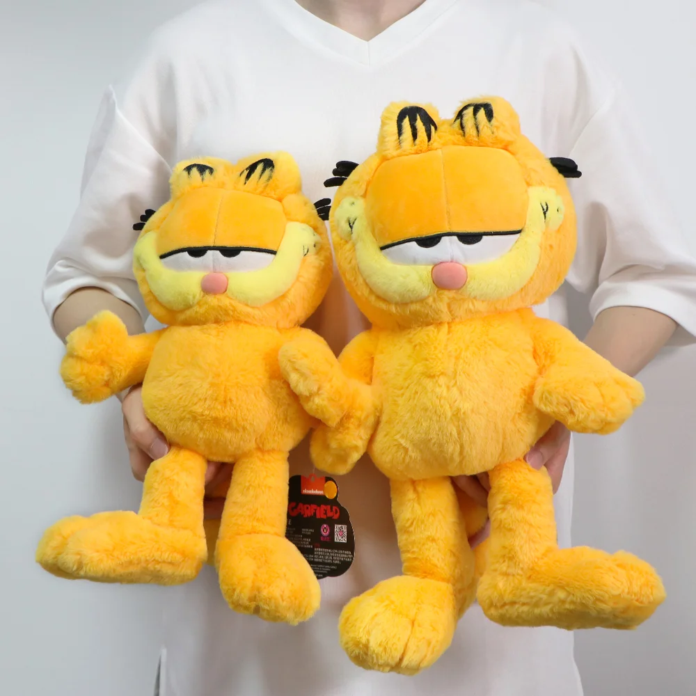 Garfield Original Big Size Plush Toy Cute Garfield Obese Cat Fluffy Stuffed Doll Christmas Birthday Great Gifts for Boys Girls