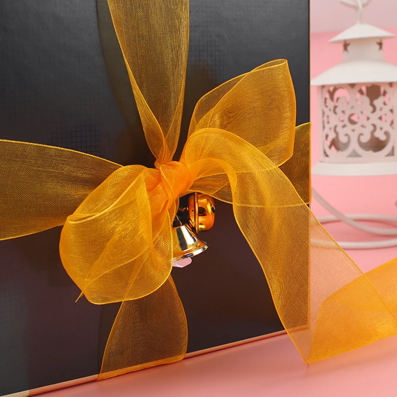 45meter/roll 12/15/20/25/40mm Organza Ribbons Wedding Christmas Birthday Party Decoration Handmade DIY Gift Wrapping Ribbons