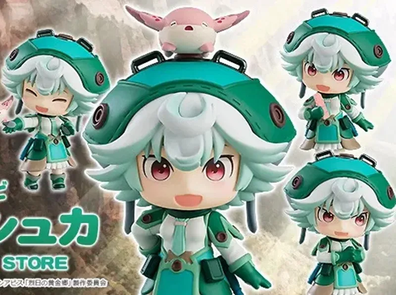 10cm Made in Abyss Prushka Faputa Riko Reg Nanachi Mitty Gankimasu Tsuri Anime Action Figure Toys Doll Collection Christmas Gift