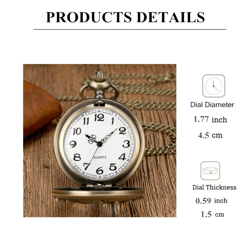 Collectible Watch Blind Box, Surprise Men's Wristwatches Mystery Box, Random Quartz Pocket Watch Box Gift for Christmas, Holiday