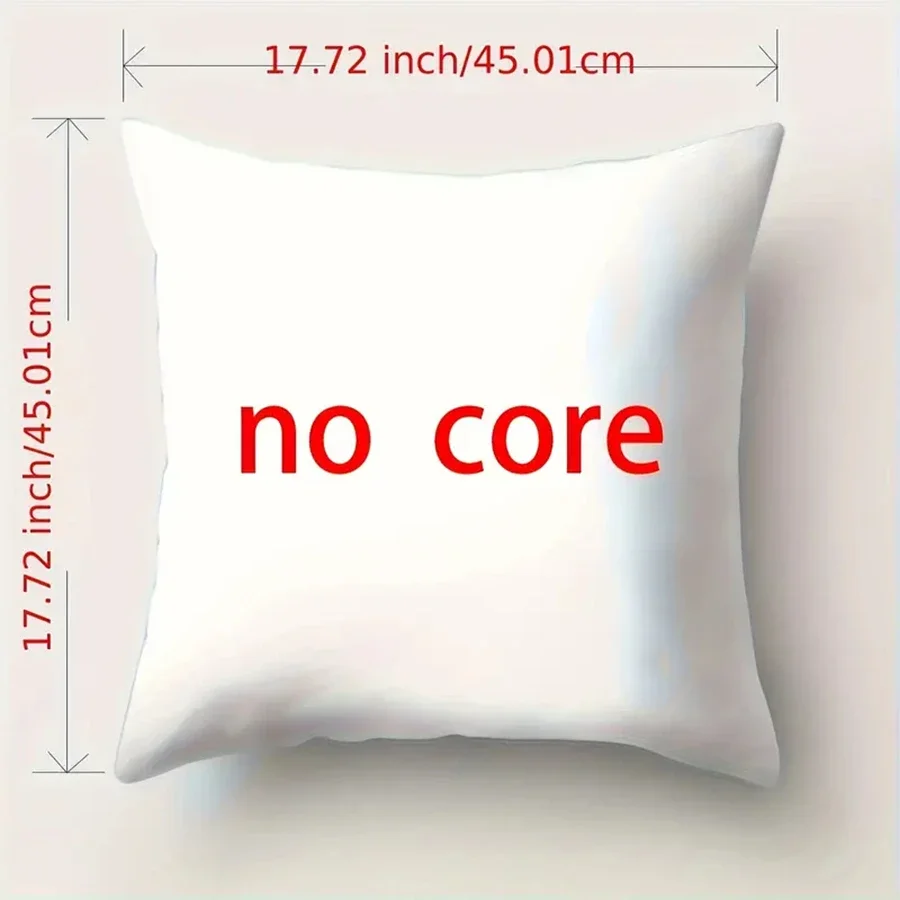 1pcs 2D Christmas Pillow Cover Xmas Party Decoration 2025 Xmas Holiday Santa Claus Pillow Cover Navidad Natal New Year Gift 2026