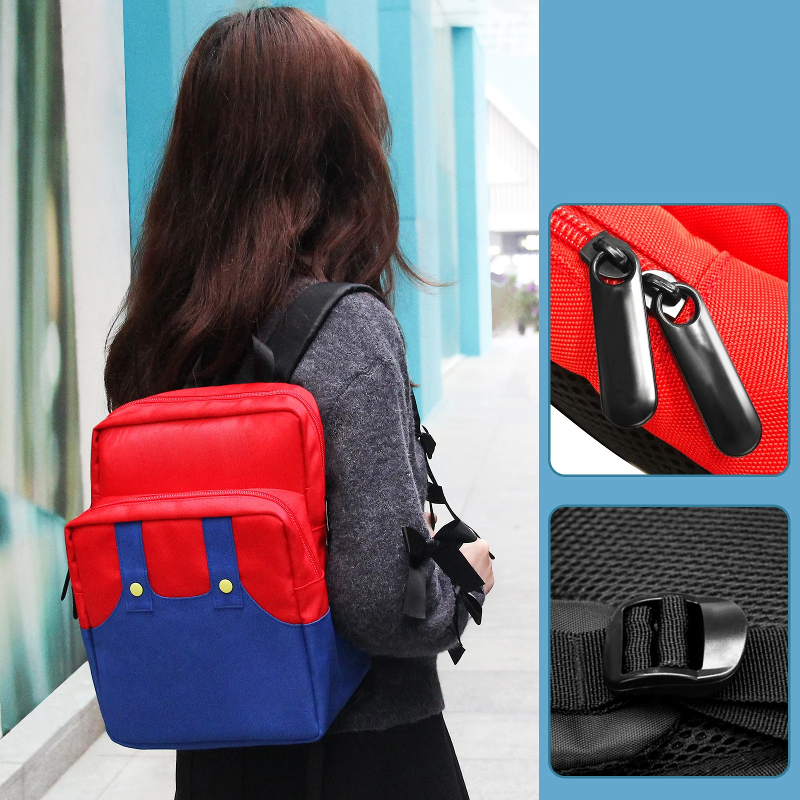 Cute Laptop Backpack Girls Boys Bookbag Fashion Casual Travel Bag Preschool Large Daypack for Switch /Lite/OLED Gift  Christmas