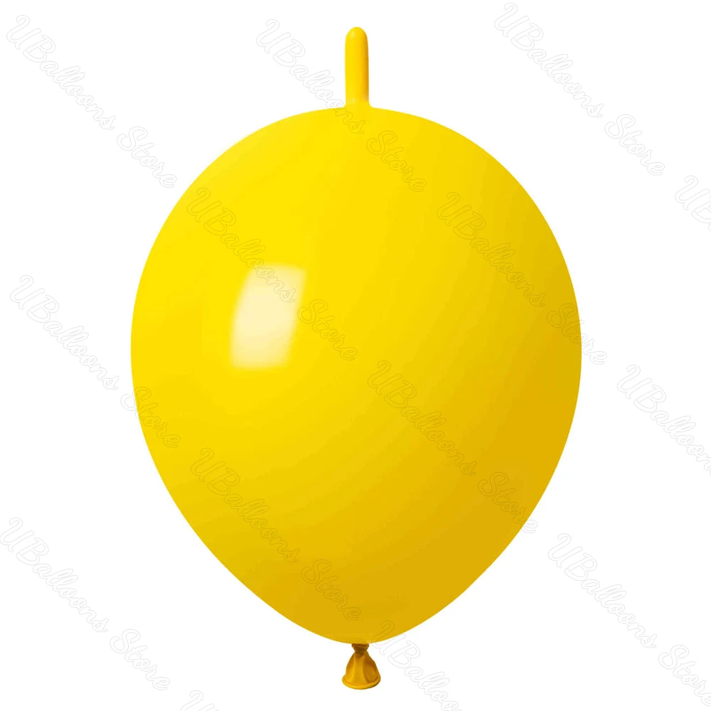 10/20/30Pcs Linking Balloons 6/12inch Pastel Colorful Latex Tail Globos Link Balloons for Birthday Wedding Christmas Party Decor