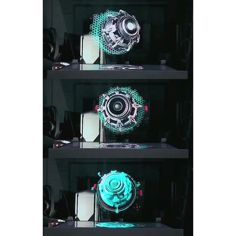 Wifi 3d Hologram Projector holiday Led Sign For Party Wedding DIY Decoration 3d hologram fan player Christmas decoration