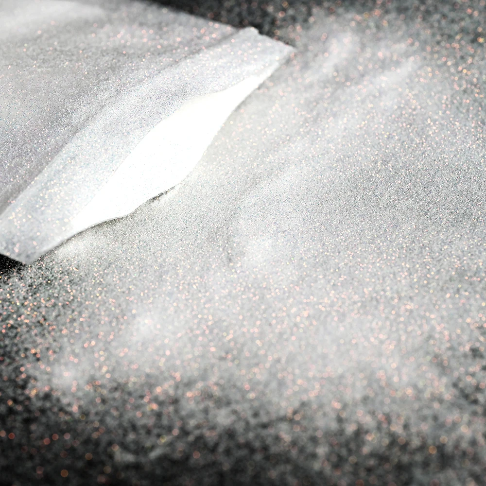 10g Shining Sugar Nail Glitter Powder Candy Coat Effect White Black Transparent Pigment Dust Nails Art Decorations DIY Christmas