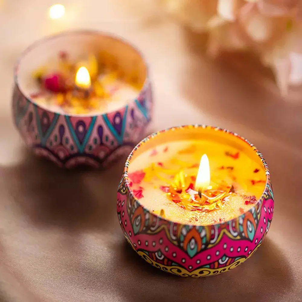 Dried Smokeless Aromatherapy Candles | Used for Bathtubs and Yoga | Gratitude Gifts for Christmas, birthdays, and Mother's Day