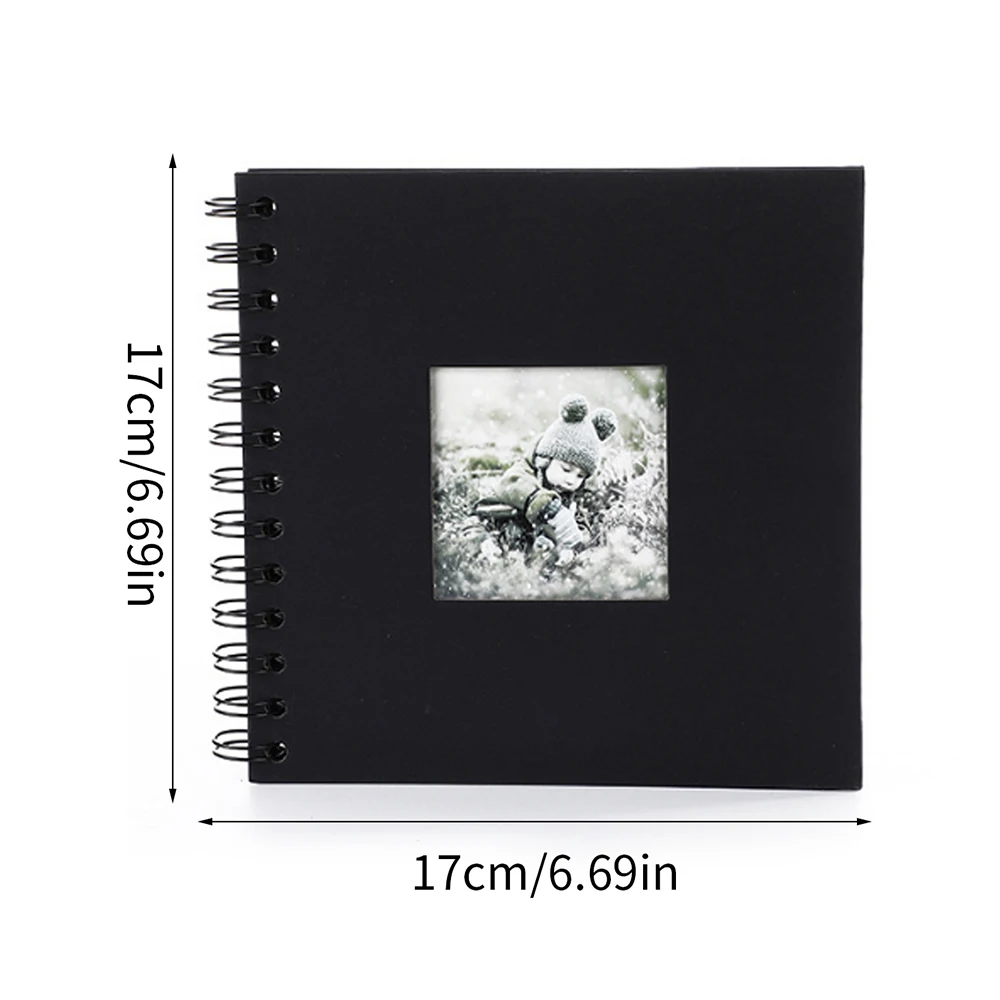 Scrapbook Photo Album Memory Book Paper for Travel Wedding Anniversary Christmas Gifts Baby Shower Memories