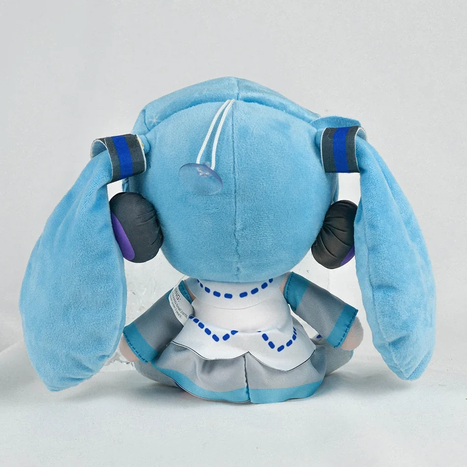 Cartoon 20cm Hatsune Miku Plush Doll Toy Anime sakura Miku snow Miku Character Kawaii Sitting posture Fufu Kids Christmas Gift