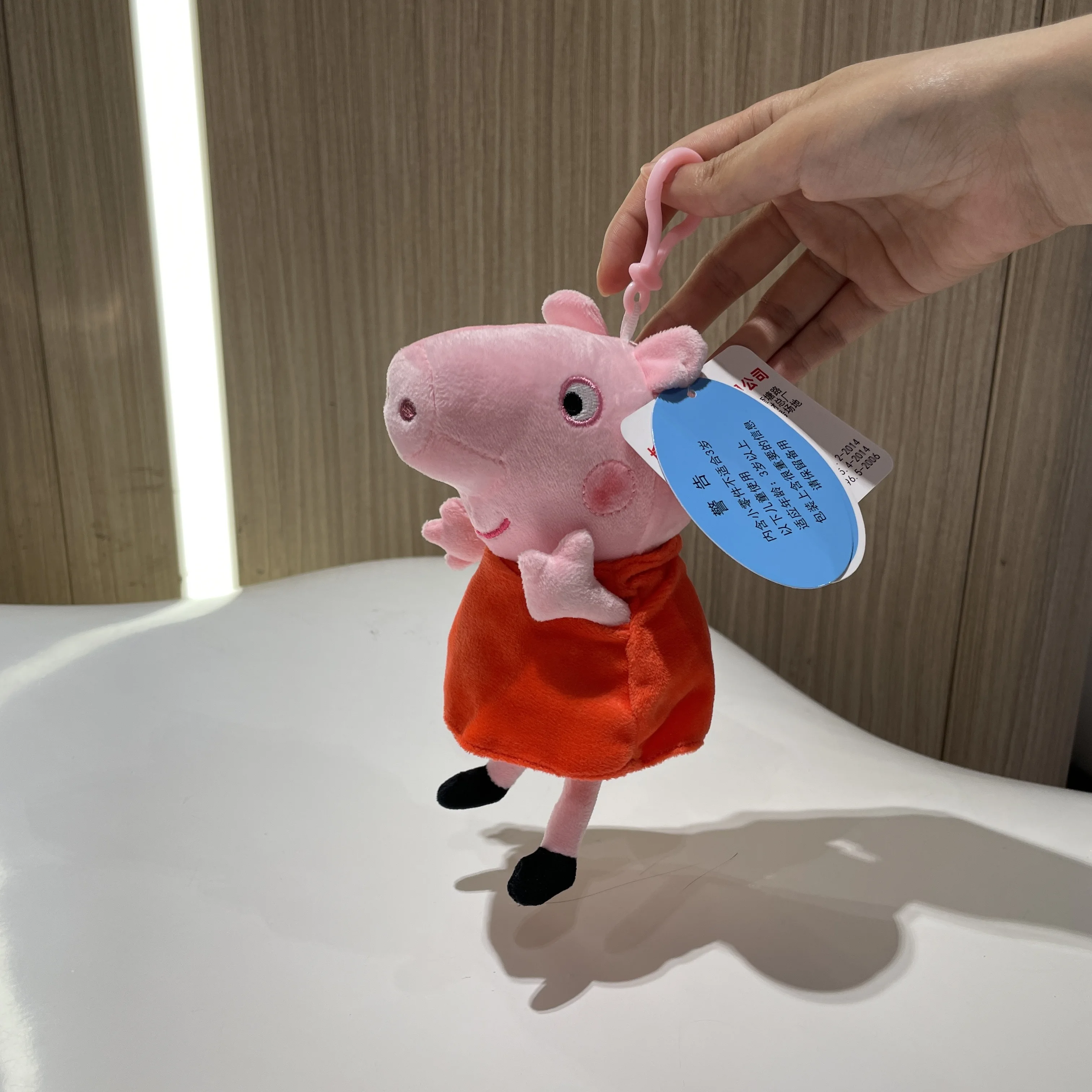 100% Genuine Peppa Pig Evy dinosaur Teddy Bear Peppa George Evie Plush Toy Boy Girl Birthday Gift Toys Christmas Stuffed Doll