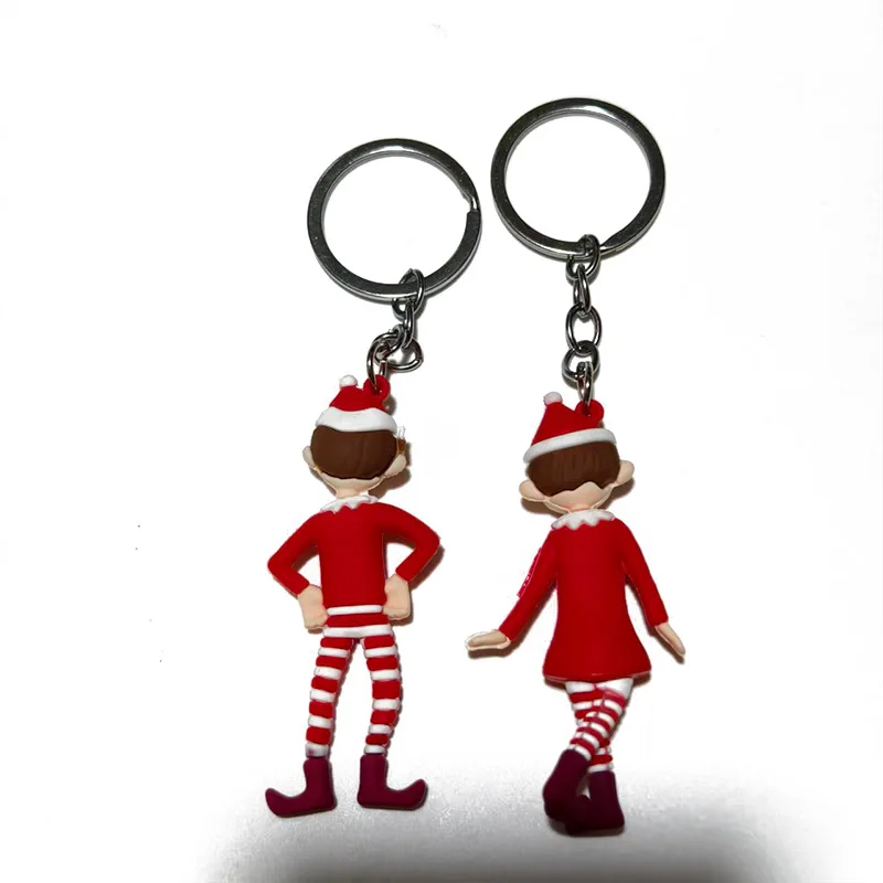 New Christmas Long-legged Keychain Dolls, Christmas Dolls, Ornaments And Gifts