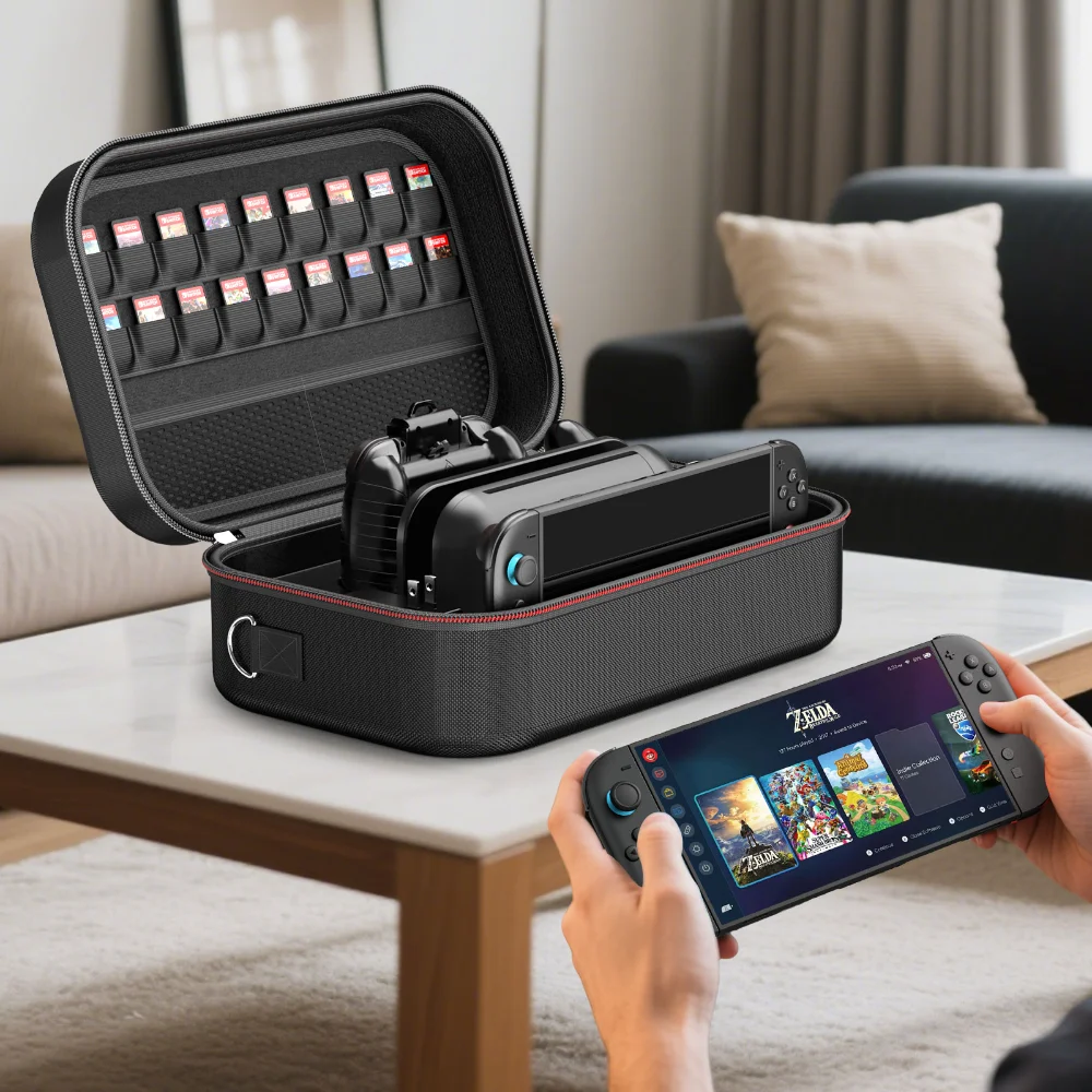 1pc Switch 2 Carry Case Portable Handheld Single Bag,Travel Case for Switch 2 Controller Accessories Men Women Christmas Gifts