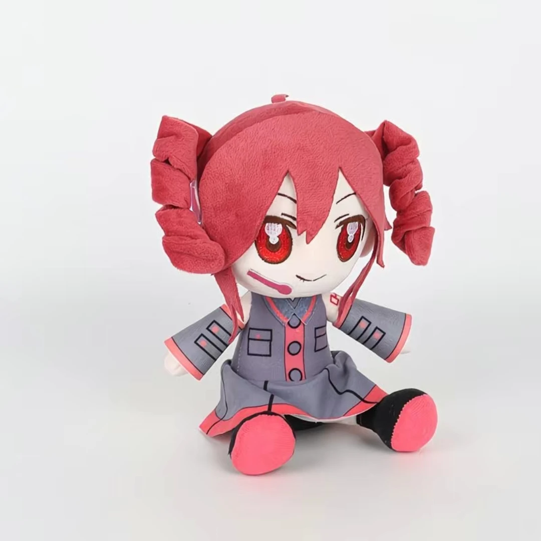 23CM Kasane Teto Plush Toy Soft Doll Stuffed Plushies Figure Anime Cosplay Cartoon Birthday Present Christmas Gift for Fans Girl