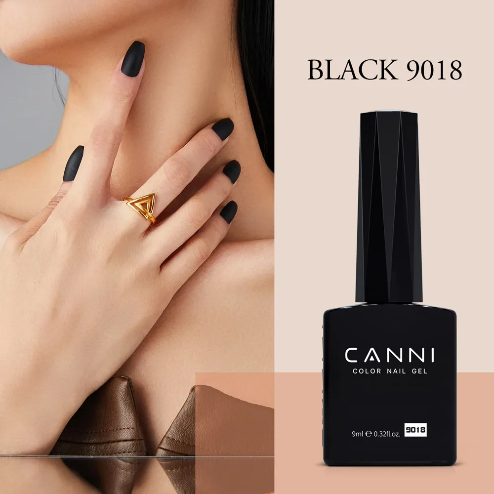 CANNI HEMA FREE 9ml Nail Gel Polish Kit Great Coverage Color Gel Set Nail Manicure Soak Off UV LED Christmas Red Gift Gel Nail