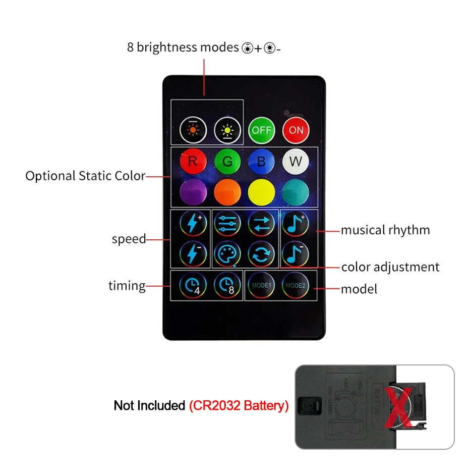 1M-50M Christmas Lights WS2812 Led Fairy String Light for Home Party Decoration USB Smart Bluetooth Curtain Lights Garland