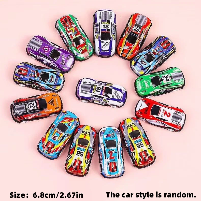 15pcs Children's car sets, alloy car toys, Christmas gift toys, car models, shock-resistant toys