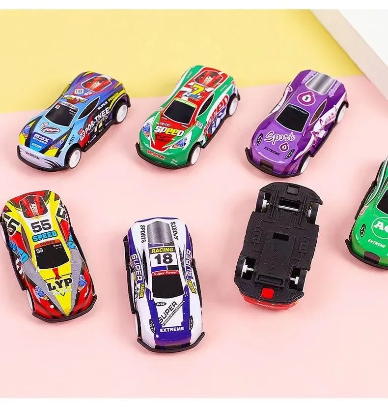 15pcs Children's car sets, alloy car toys, Christmas gift toys, car models, shock-resistant toys