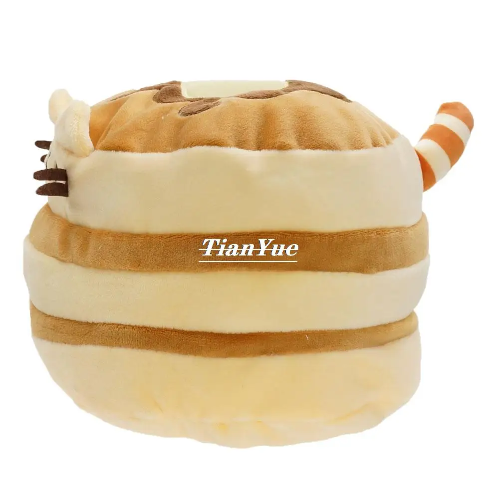 Cute Animal hamburger Cat soft Stuffed Pussy Christmas Gift Toys for Christmas 14cm