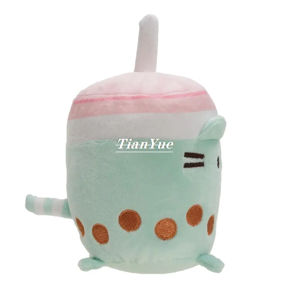Cute Animal hamburger Cat soft Stuffed Pussy Christmas Gift Toys for Christmas 14cm