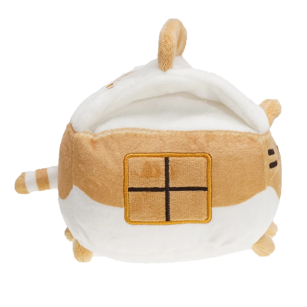 Cute Animal hamburger Cat soft Stuffed Pussy Christmas Gift Toys for Christmas 14cm