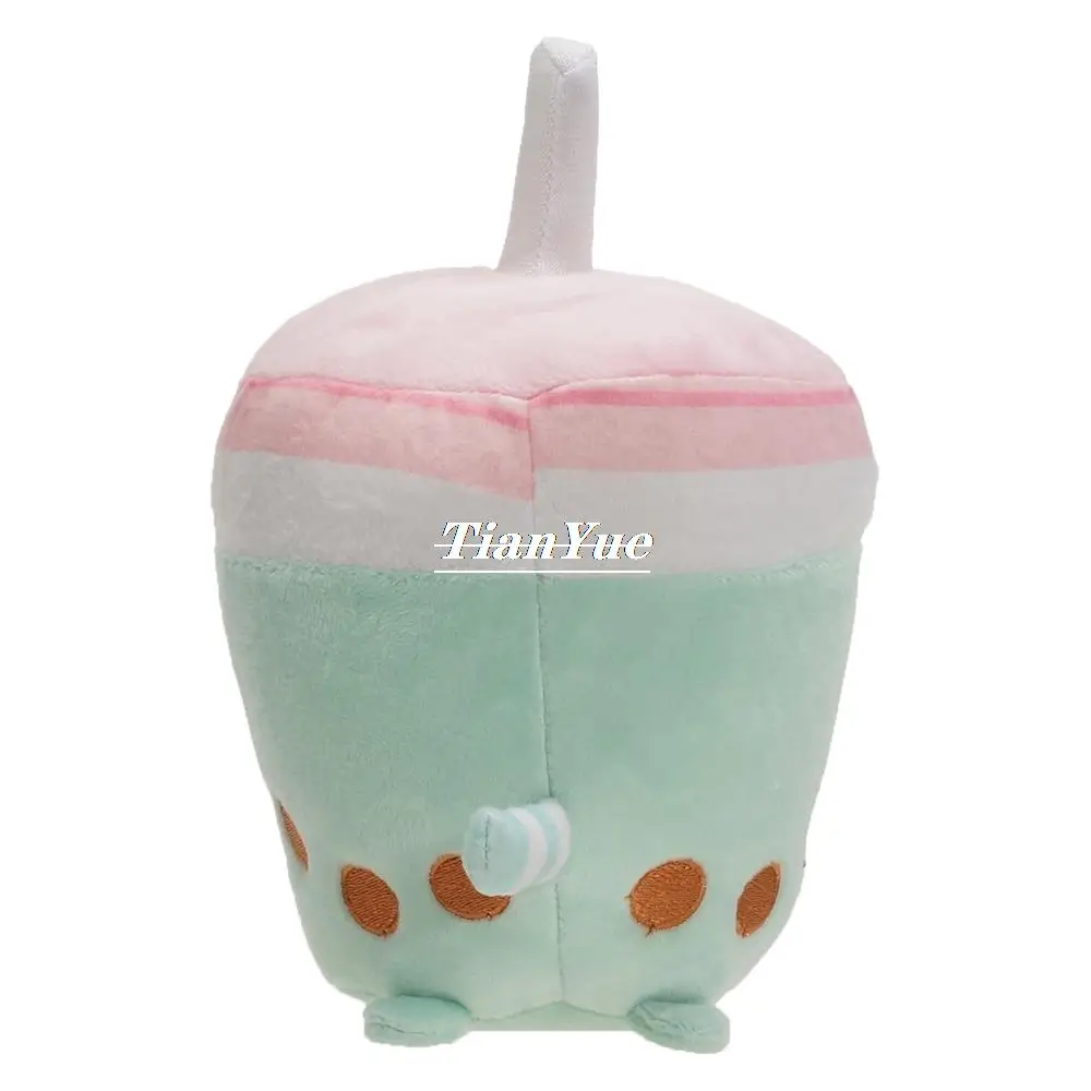 Cute Animal hamburger Cat soft Stuffed Pussy Christmas Gift Toys for Christmas 14cm
