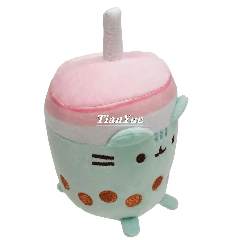 Cute Animal hamburger Cat soft Stuffed Pussy Christmas Gift Toys for Christmas 14cm