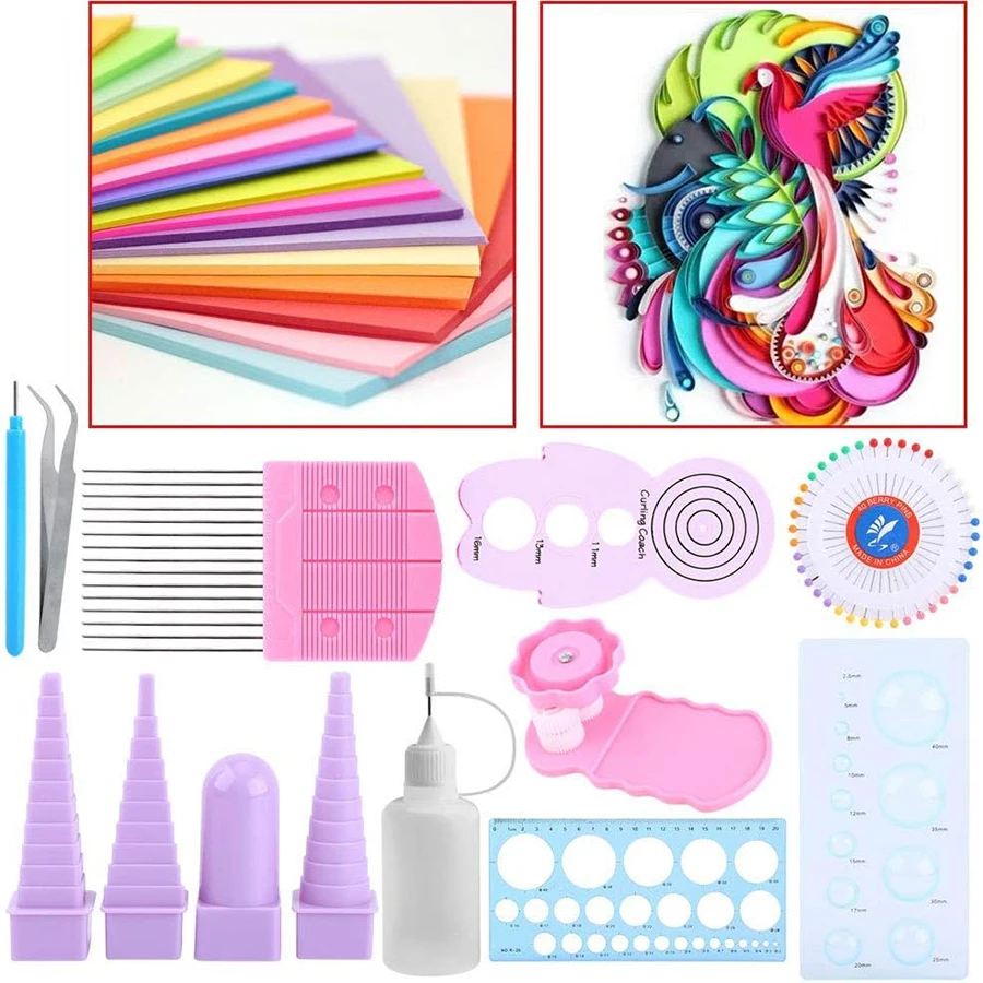 Paper Quilling Tools Kit Sets Art Crafts Scrapbooking Handmade Crafts Christmas Gift Paper Decoration Tool Quilling Kits