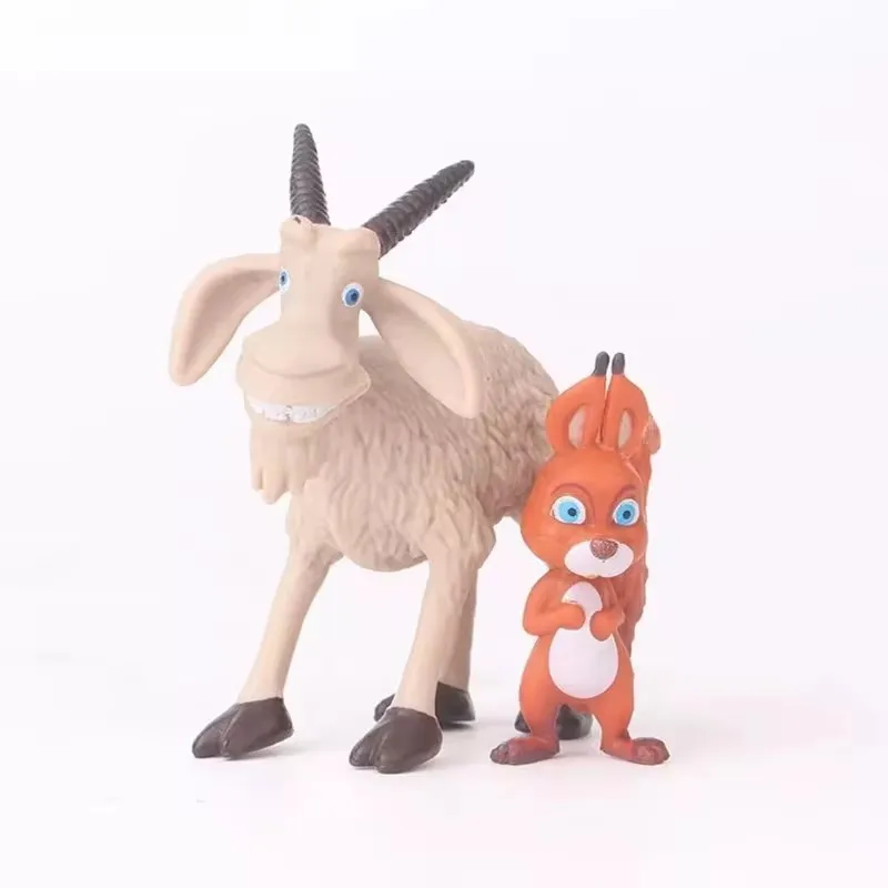 10Pieces Masha and The Bear Action Figure Anime Model Cartoon Toys Anime Figure for Friends Gifts Christmas Gift